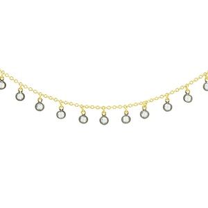 Freida Rothman MY DAUGHTERS KEEP STEALING THIS BEZEL DROP NECKLACE